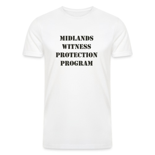 Midlands Witness Protection Program - Men’s Tri-Blend Organic T-Shirt
