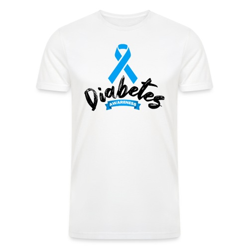 Diabetes Awareness - Men’s Tri-Blend Organic T-Shirt