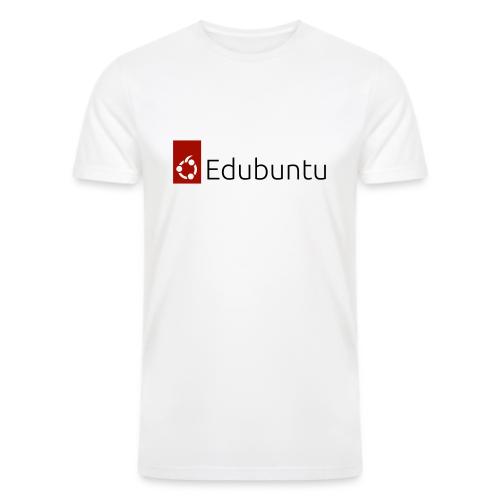 Edubuntu Logo 2023 - Black - Men’s Tri-Blend Organic T-Shirt