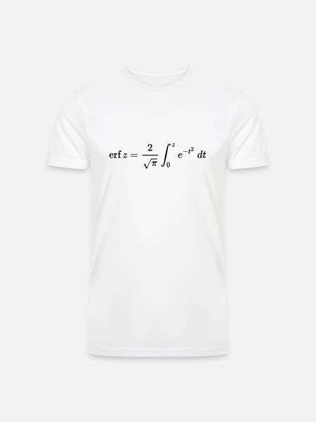 Error Function - Men’s Tri-Blend Organic T-Shirt - white