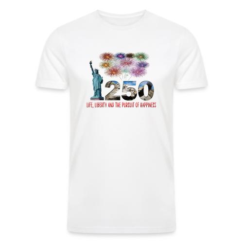 250 Years USA - Men’s Tri-Blend Organic T-Shirt