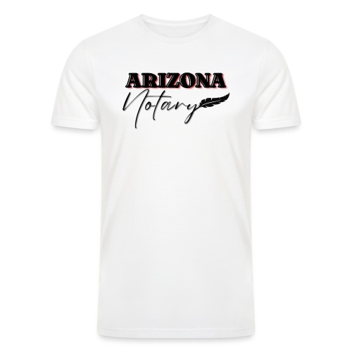 Arizona Notary - Men’s Tri-Blend Organic T-Shirt