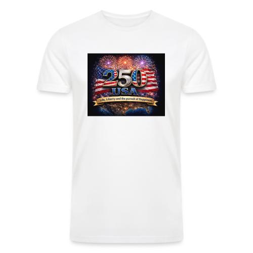 USA 250th Celebration - Men’s Tri-Blend Organic T-Shirt
