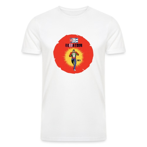2023 Ruedathon special EDition tee-shirt design - Men’s Tri-Blend Organic T-Shirt