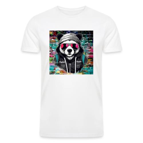 Stylish panda 2 - Men’s Tri-Blend Organic T-Shirt
