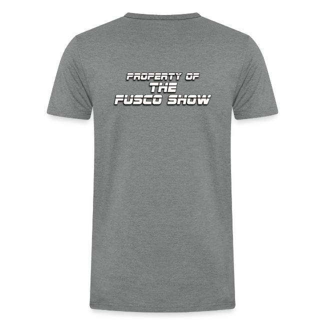 Producer Jay on Dartboard with Fusco Show back