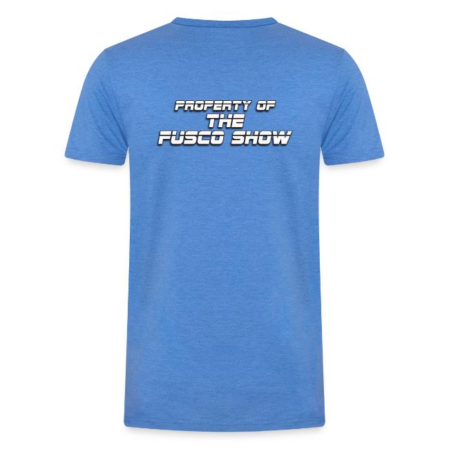 Producer Jay on Dartboard with Fusco Show back
