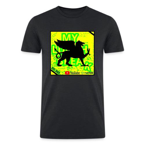 MLB LOGO 0624 - Men’s Tri-Blend Organic T-Shirt