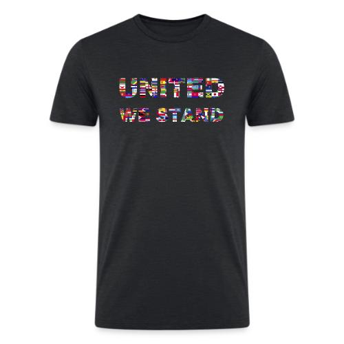 UNITED WE STAND - Men’s Tri-Blend Organic T-Shirt
