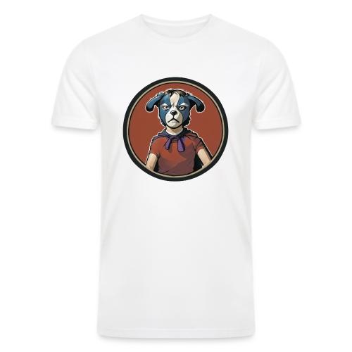 Dogboy Adventutes Red Circle Logo - Men’s Tri-Blend Organic T-Shirt