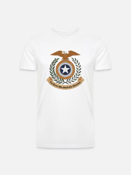 Legacy of Loyalty - Men’s Tri-Blend Organic T-Shirt - white