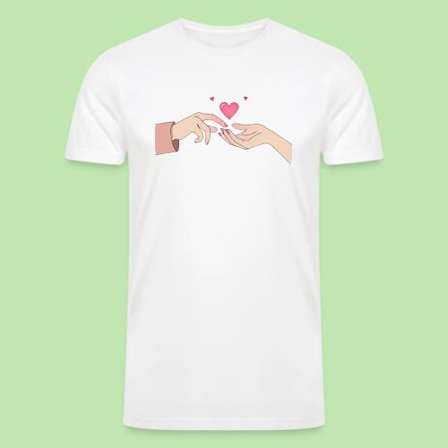 Valentine’s Touch - Men’s Tri-Blend Organic T-Shirt