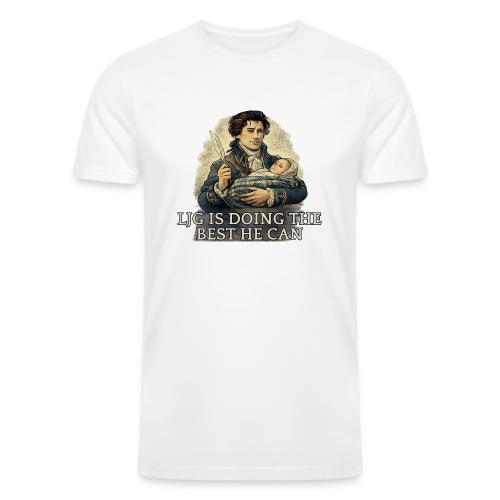 Lord John Is Doing His Best - Men’s Tri-Blend Organic T-Shirt