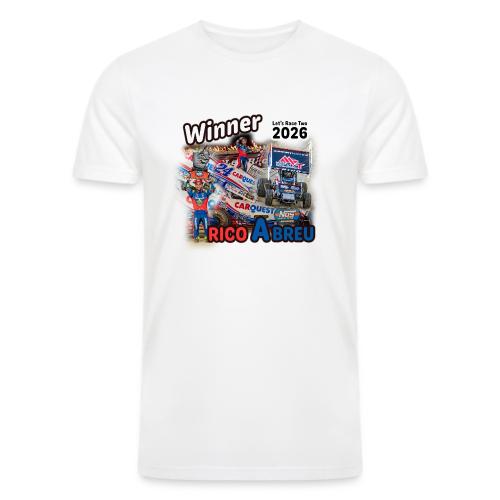 Rico Abreu #LetsRaceTwo Winner - Men’s Tri-Blend Organic T-Shirt