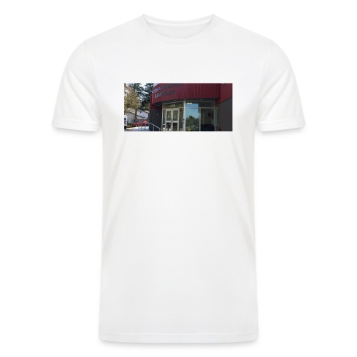 t-shirt cougar canyon tracks - Men’s Tri-Blend Organic T-Shirt