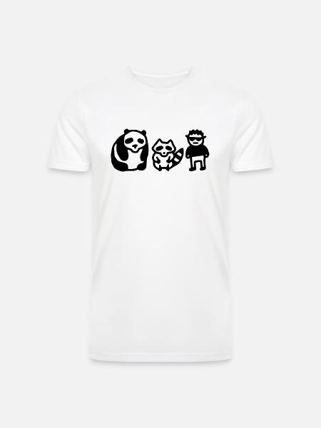 So Cool - Men’s Tri-Blend Organic T-Shirt - white