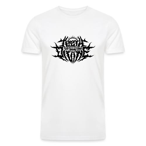 Teeth Of The Divine Logo BLACK - Men’s Tri-Blend Organic T-Shirt