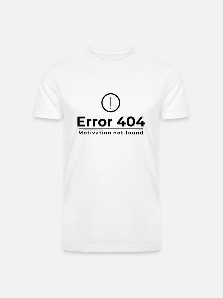 Error code 404 - Men’s Tri-Blend Organic T-Shirt - white