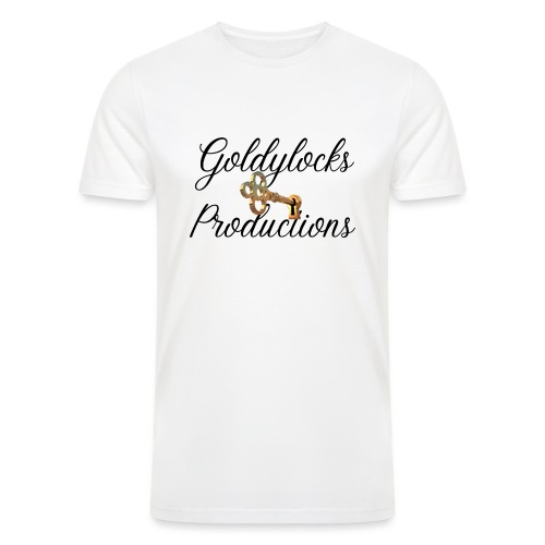 Goldylocks Productions Logo - Men’s Tri-Blend Organic T-Shirt