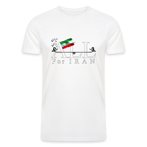 All For Iran - Men’s Tri-Blend Organic T-Shirt