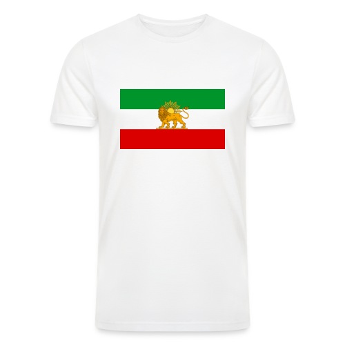 Flag of Iran - Men’s Tri-Blend Organic T-Shirt