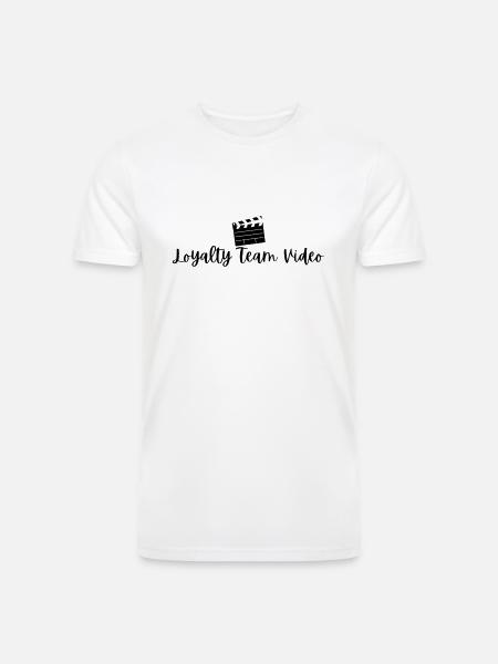 Loyalty Team Video - Men’s Tri-Blend Organic T-Shirt - white