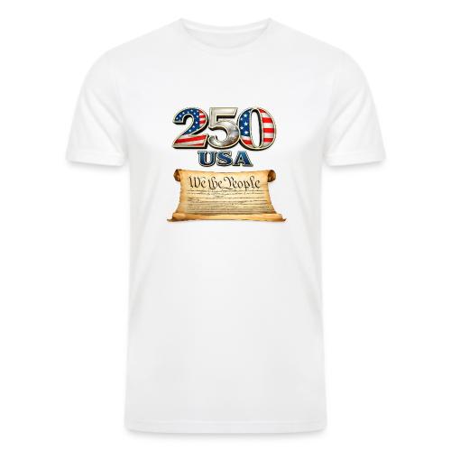 250th anniversary celebration of America - Men’s Tri-Blend Organic T-Shirt