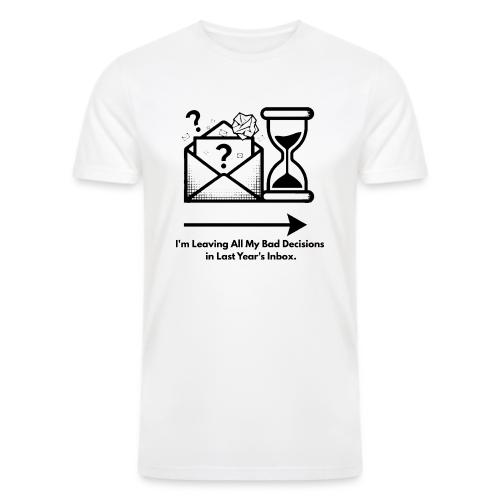 Last Year's Inbox T-Shirt - Men’s Tri-Blend Organic T-Shirt