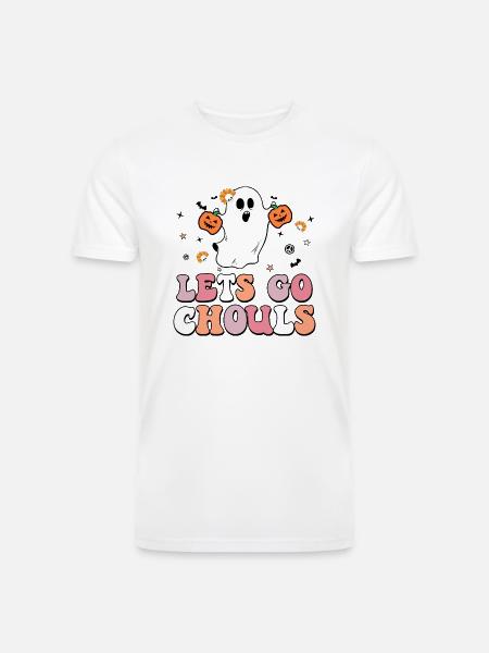 Lets go chouls - Men’s Tri-Blend Organic T-Shirt - white