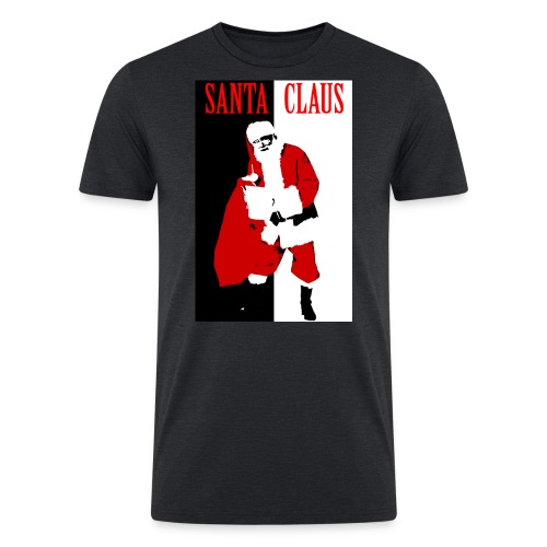 Santa Gangster - Men’s Tri-Blend Organic T-Shirt