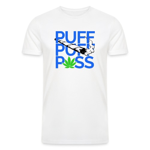 Puff Puff Pass - Men’s Tri-Blend Organic T-Shirt