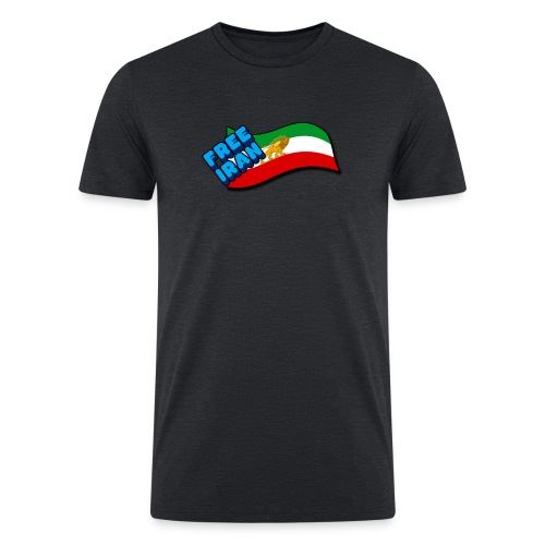 Free Iran 4 All - Men’s Tri-Blend Organic T-Shirt