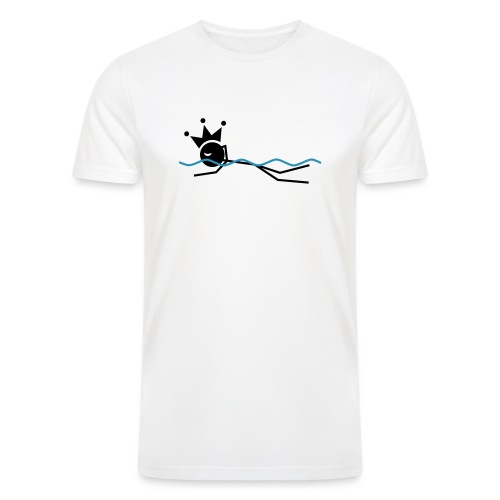 Winky Swimming King - Men’s Tri-Blend Organic T-Shirt