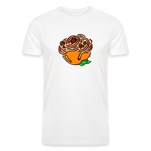 Bolognese Spaghetti - Men’s Tri-Blend Organic T-Shirt