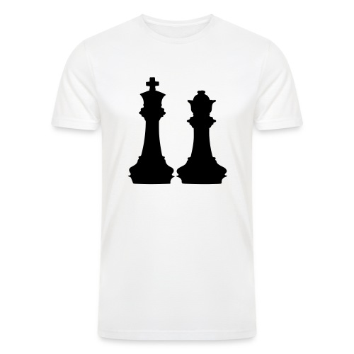 king and queen - Men’s Tri-Blend Organic T-Shirt