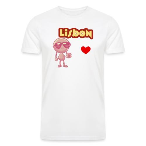 Smoon City_Lisbon - Men’s Tri-Blend Organic T-Shirt