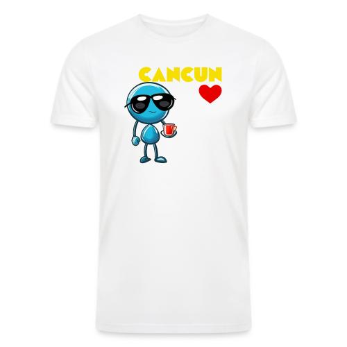 Smoon City_Cancun - Men’s Tri-Blend Organic T-Shirt