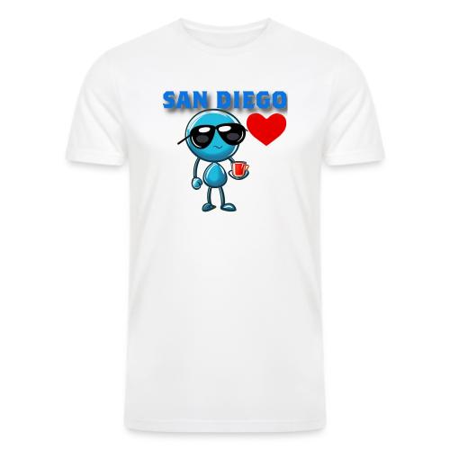 Smoon City_San Diego - Men’s Tri-Blend Organic T-Shirt