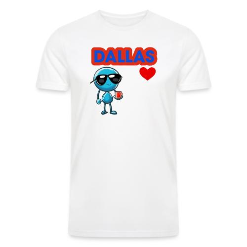 Smoon City_Dallas - Men’s Tri-Blend Organic T-Shirt