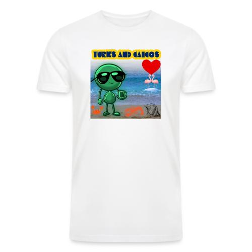 Smoon City_Turks and Caicos - Men’s Tri-Blend Organic T-Shirt