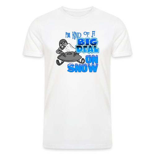 Big Deal on Snow - Men’s Tri-Blend Organic T-Shirt
