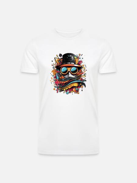 Sneaker Swag - Men’s Tri-Blend Organic T-Shirt - white