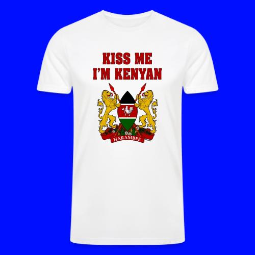 Kiss Me, I'm Kenyan - Men’s Tri-Blend Organic T-Shirt