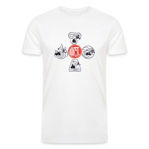 ASL Elements shirt - Men’s Tri-Blend Organic T-Shirt