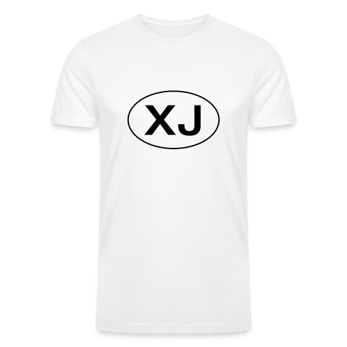 Jeep XJ oval - Men’s Tri-Blend Organic T-Shirt