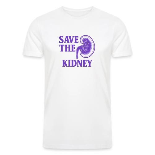 Save the kidney - Men’s Tri-Blend Organic T-Shirt