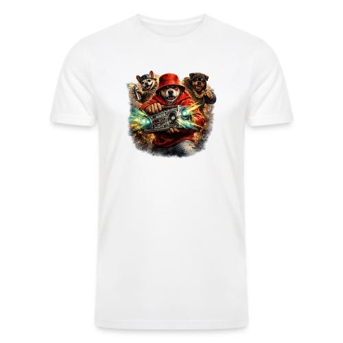 Urban Beat Dog Heroes - Men’s Tri-Blend Organic T-Shirt