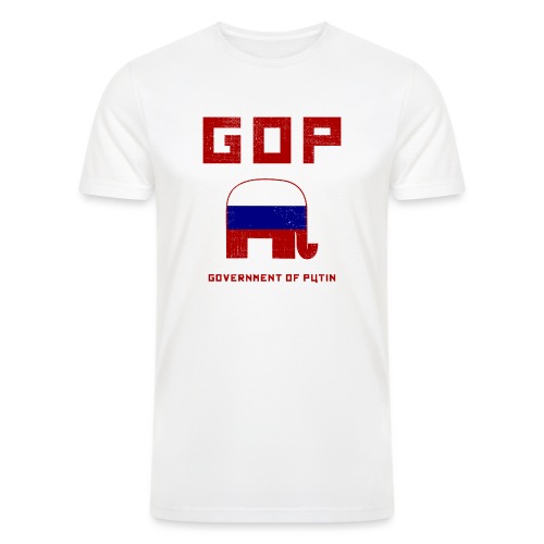GOP Government of Putin - Men’s Tri-Blend Organic T-Shirt