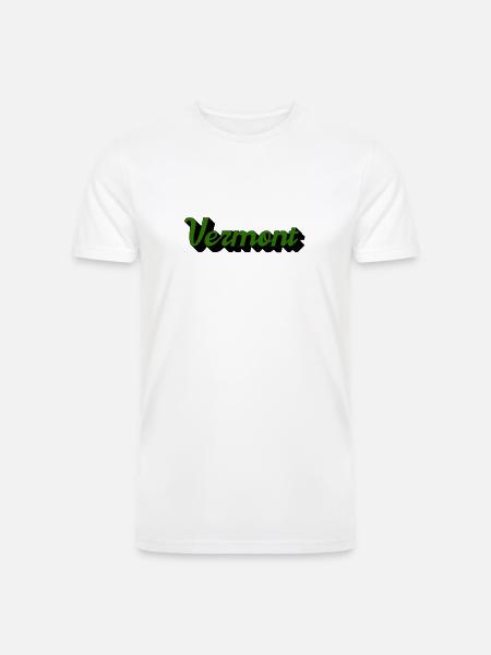 Green Vermont - Men’s Tri-Blend Organic T-Shirt - white