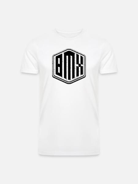 Bmx Apparel | Bmx Biker | Bmx - Men’s Tri-Blend Organic T-Shirt - white